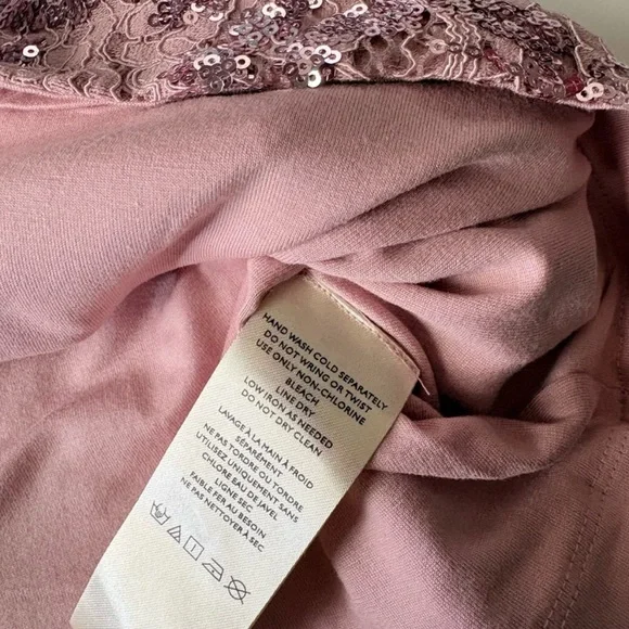 Free People Night Gaze Sequin Mini Dress Size XL - Picture 7 of 8